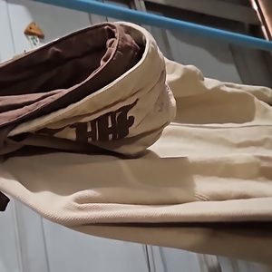 LRG 2X beige and purple hoodie